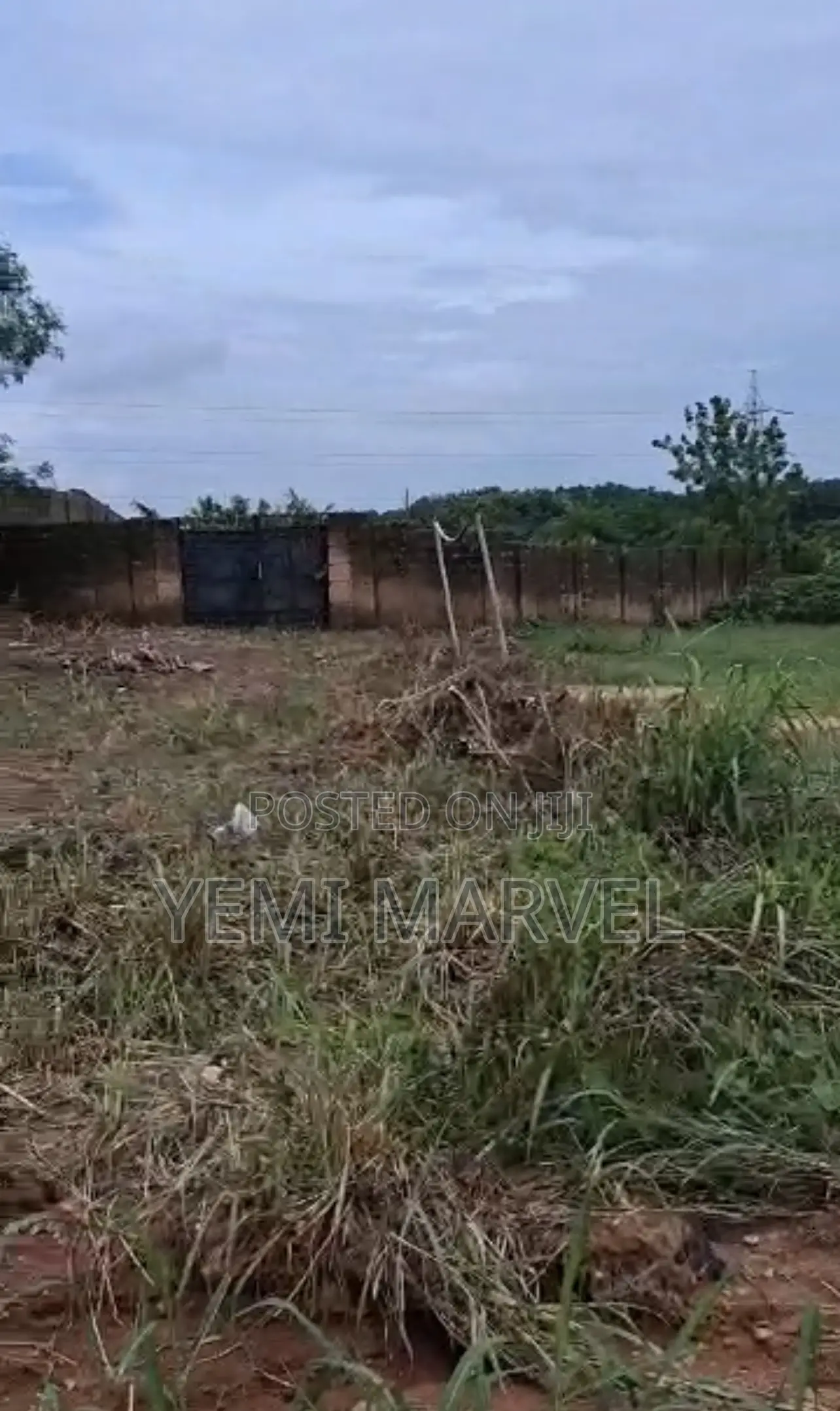 Fenced 893sqm Land at Idi-Ishin Main Jericho, Ibadan With Extra 130sqm in Idishin