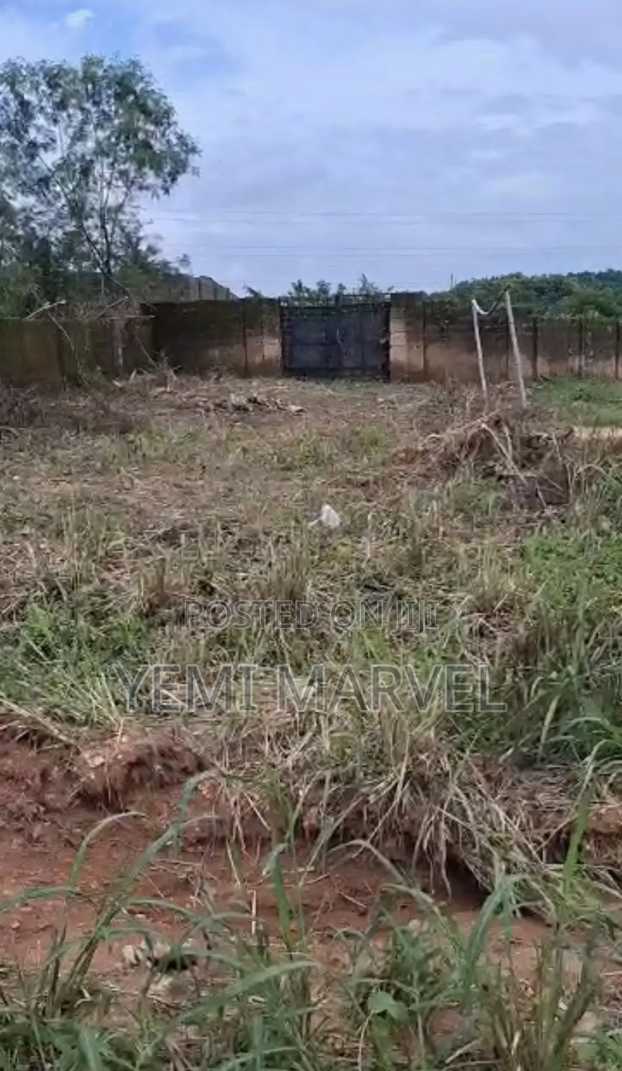 Fenced 893sqm Land at Idi-Ishin Main Jericho, Ibadan With Extra 130sqm in Idishin