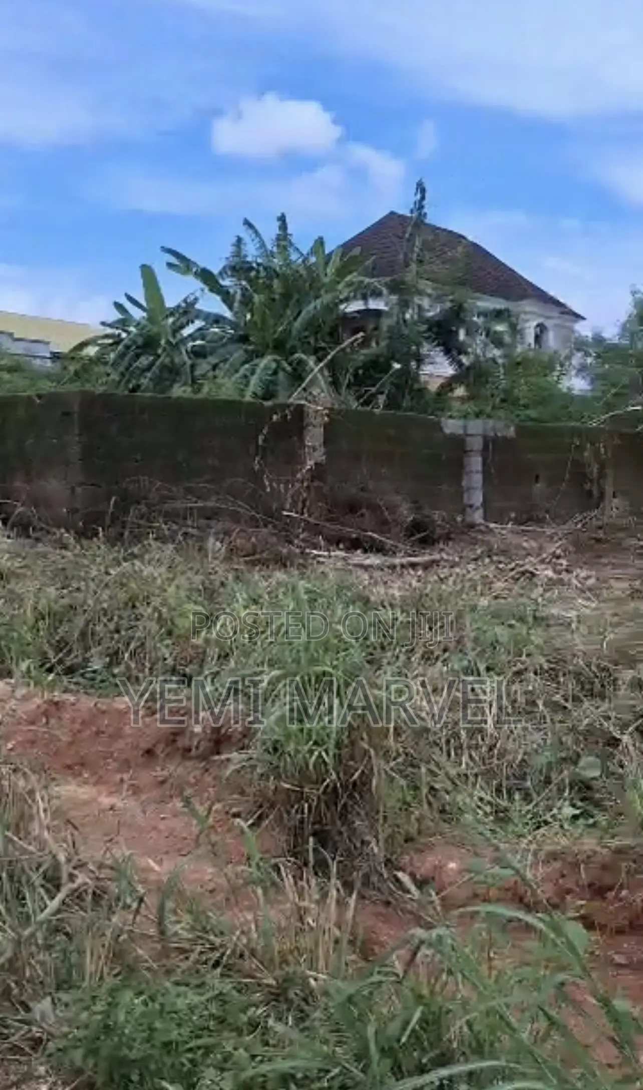 Fenced 893sqm Land at Idi-Ishin Main Jericho, Ibadan With Extra 130sqm in Idishin