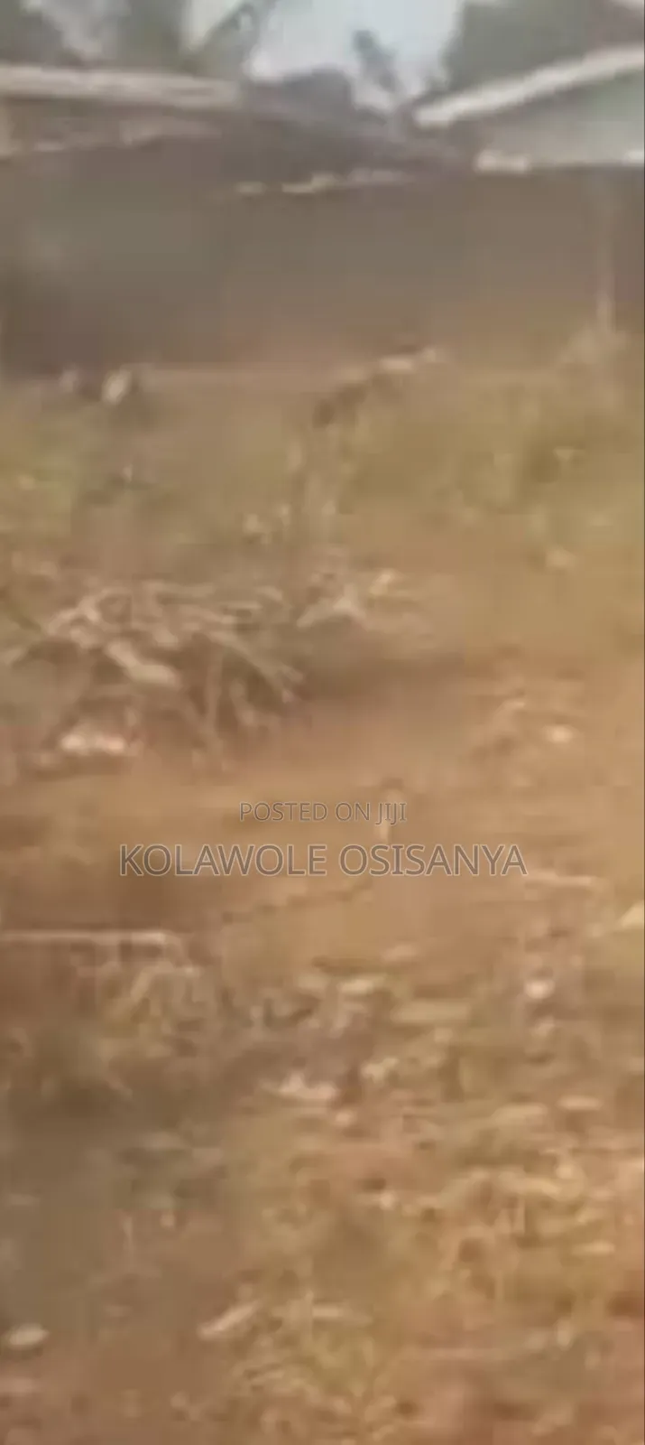 Standard Half a Plot With C of O on Tarred Street Oko Oba in Oko-Oba