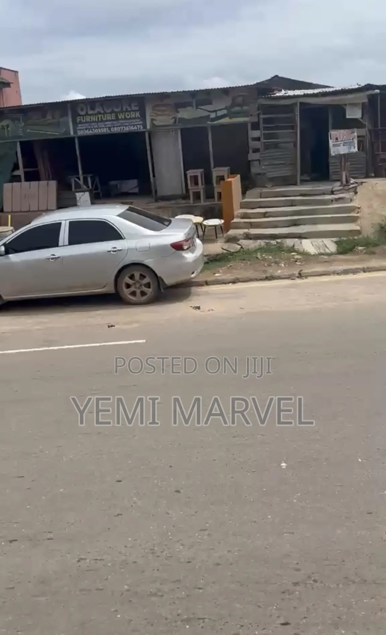887sqm Commercial Land Facing Main Akala Express Road, New Garage in Akala Express