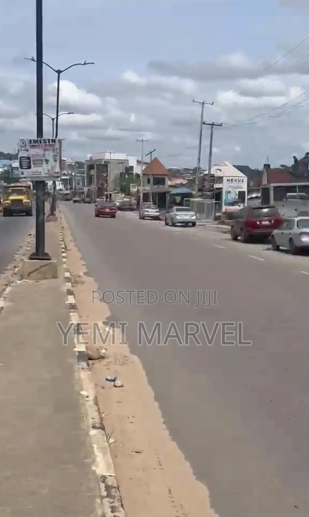 887sqm Commercial Land Facing Main Akala Express Road, New Garage in Akala Express
