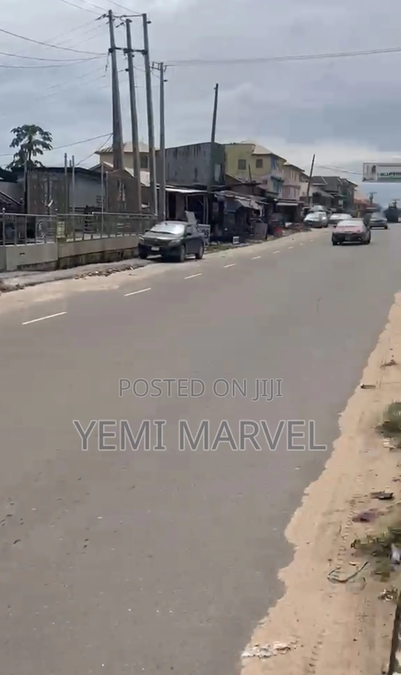 887sqm Commercial Land Facing Main Akala Express Road, New Garage in Akala Express