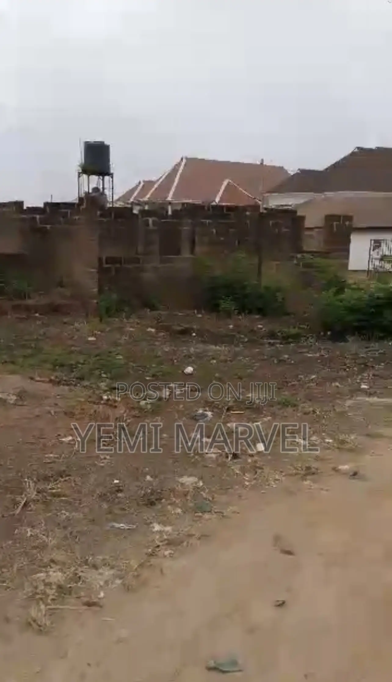 593sqm of Land With 2units of Uncompleted 2bed at the Back of Bolad in Akala Express