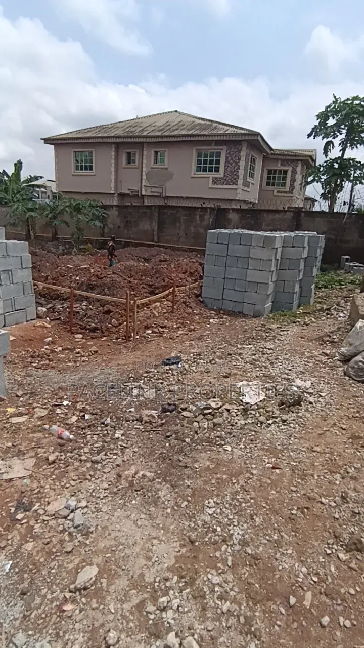 Half Plot of Land in a Very Decent Area at Shagari Estate Water at Ite in Ipaja / Ipaja