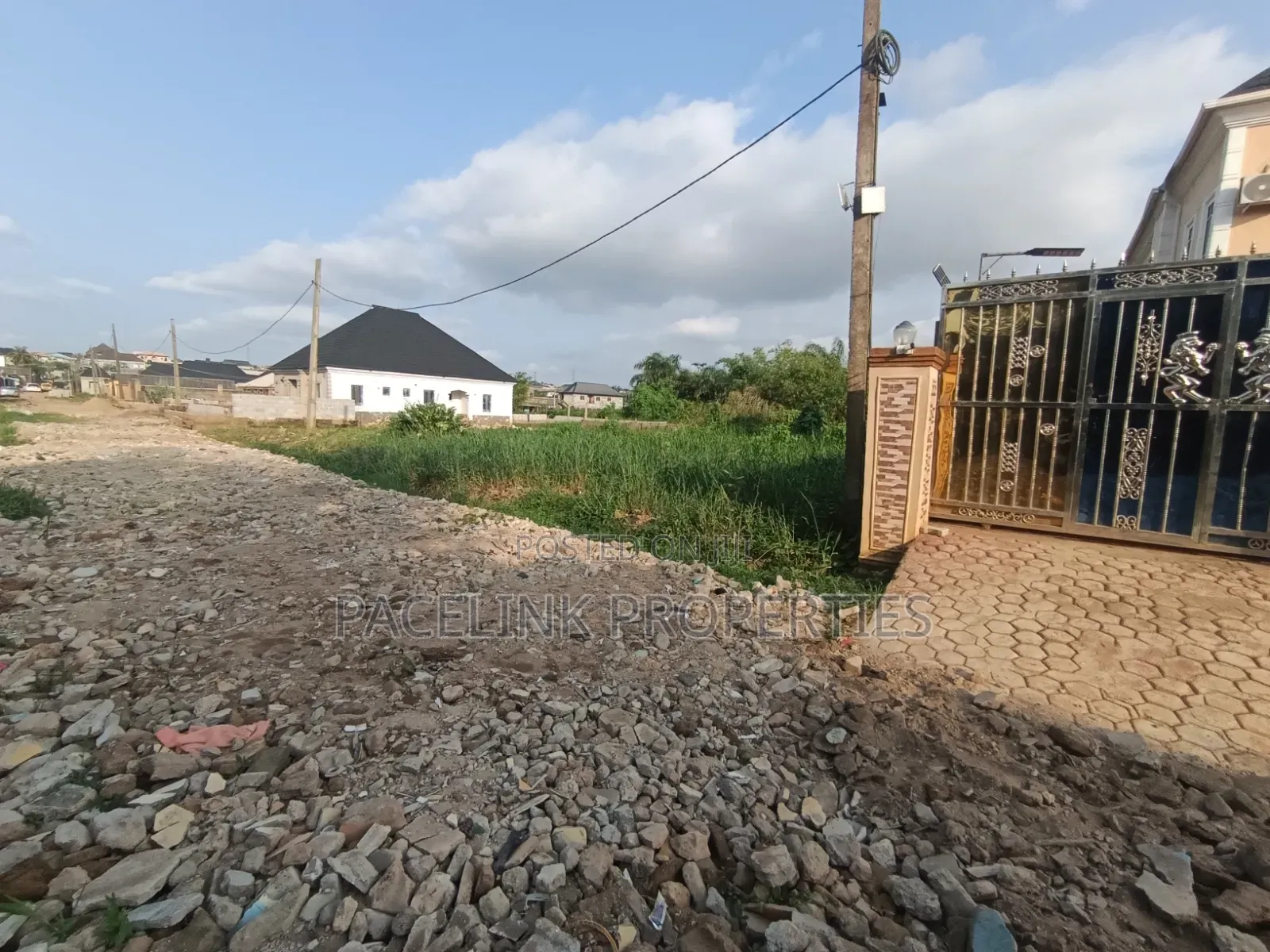 More Than Half Plot of Land in a Very Decent Area Close Not Too Far Fr in Ipaja / Ipaja