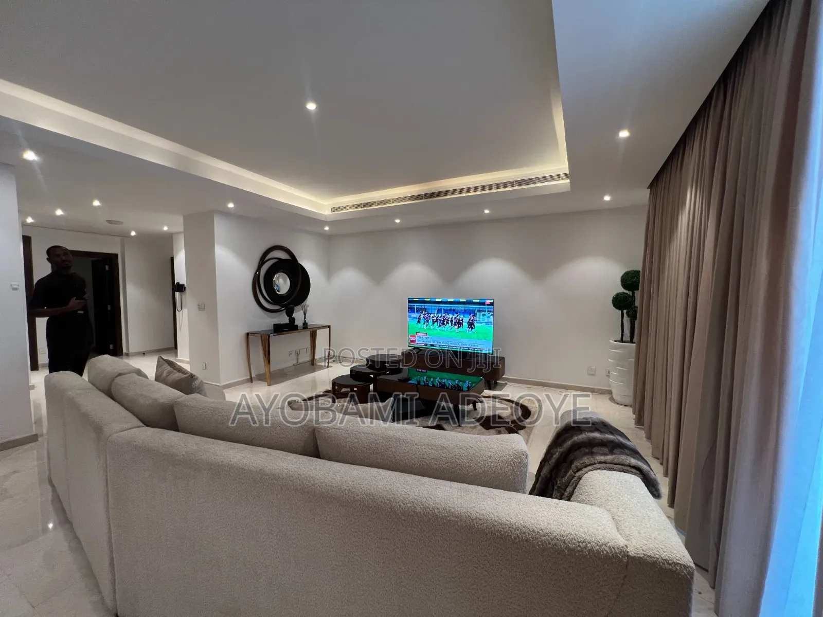 Furnished 3bdrm Apartment in Eko Atlantic, Ahmadu Bello Way for rent in Ahmadu Bello Way