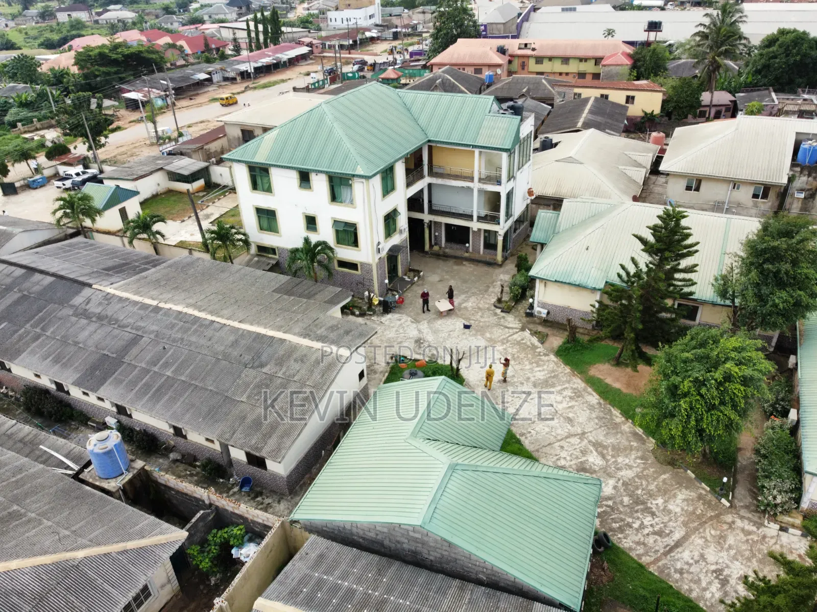 Functional Hotel on 4 Plots of Land in Ijede / Ikorodu
