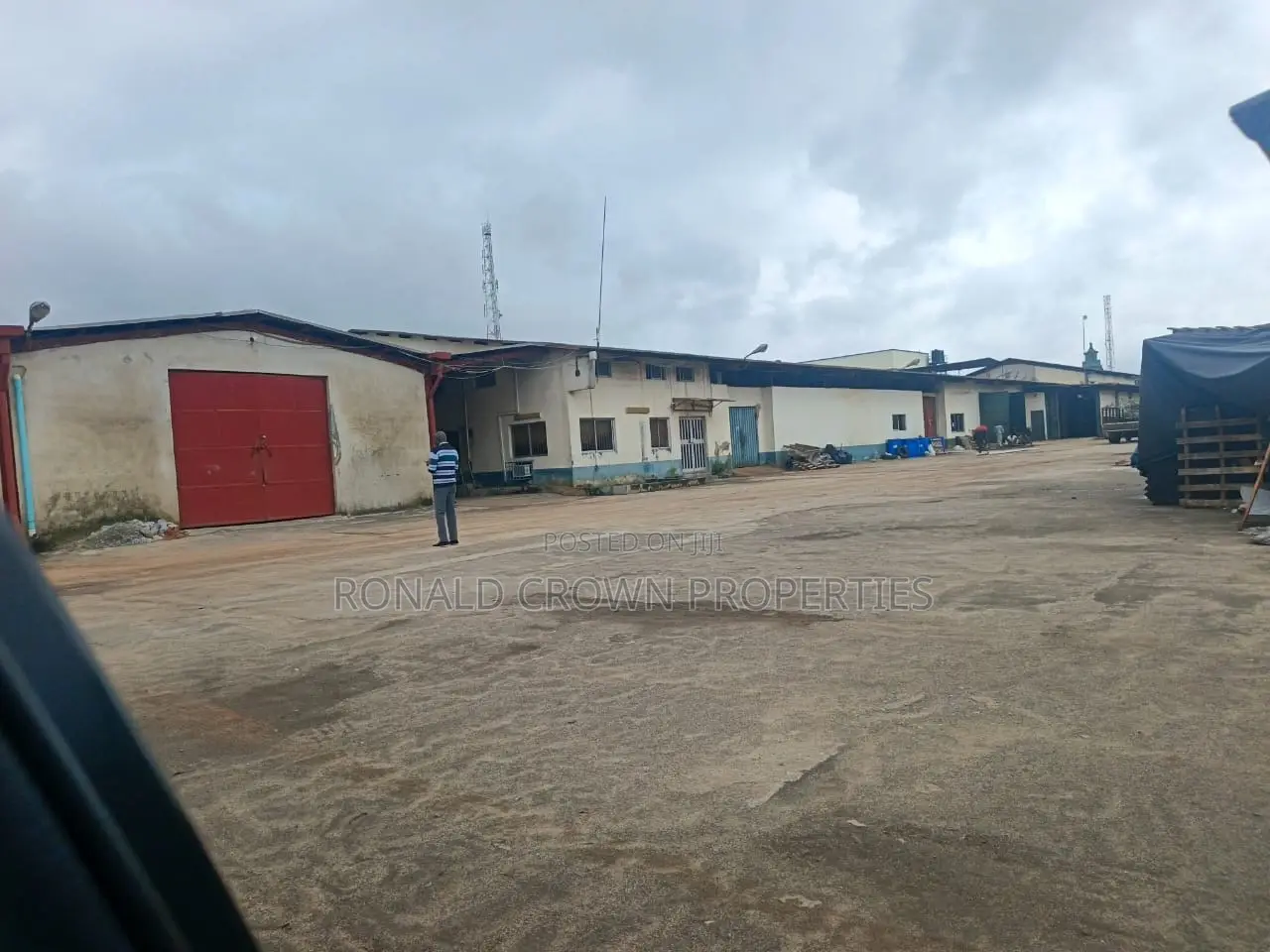 2 Bay Warehouse Sited on 7199sqm of Land Available for Sale at Isolo in Iyana Isolo