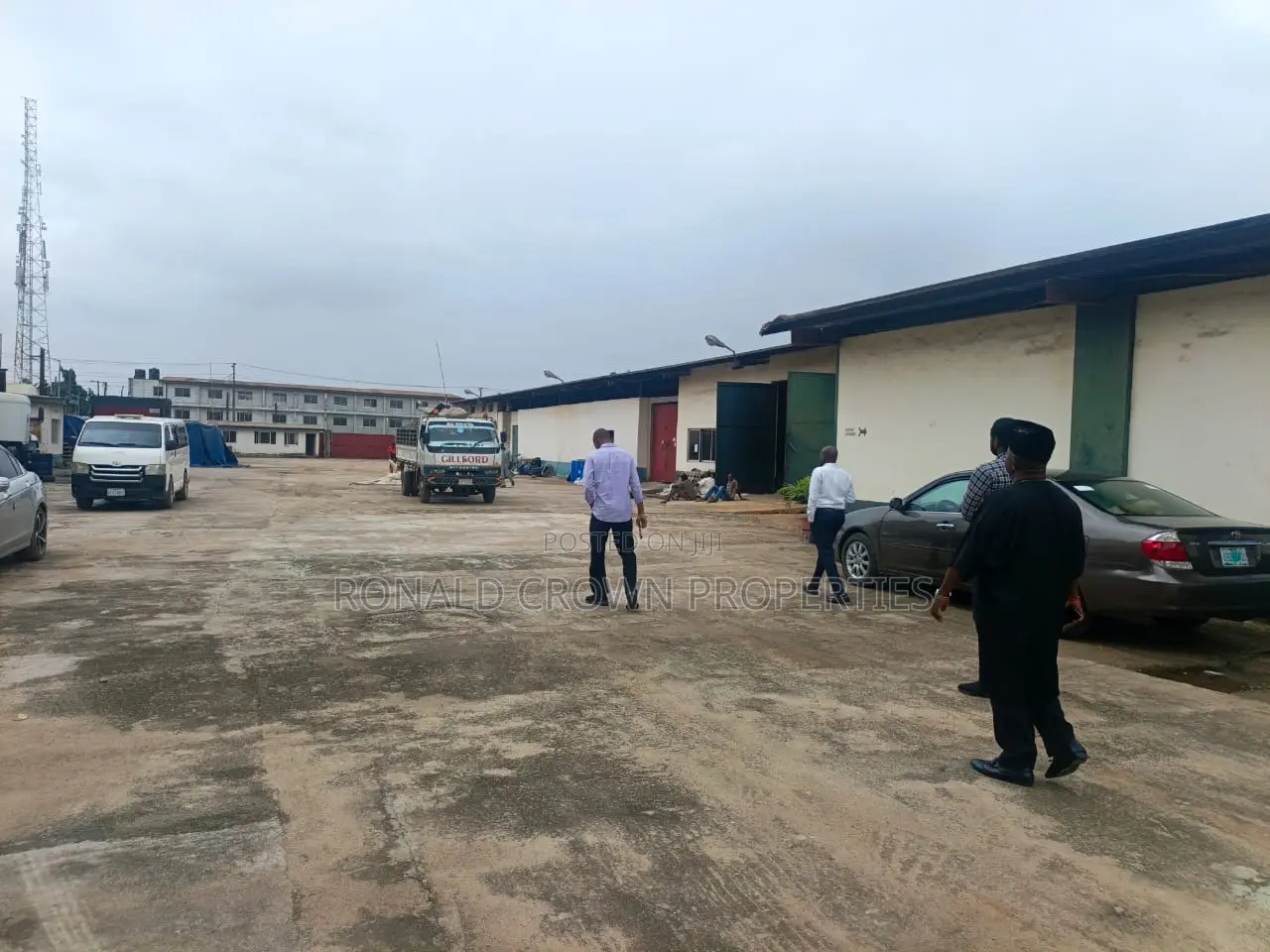2 Bay Warehouse Sited on 7199sqm of Land Available for Sale at Isolo in Iyana Isolo
