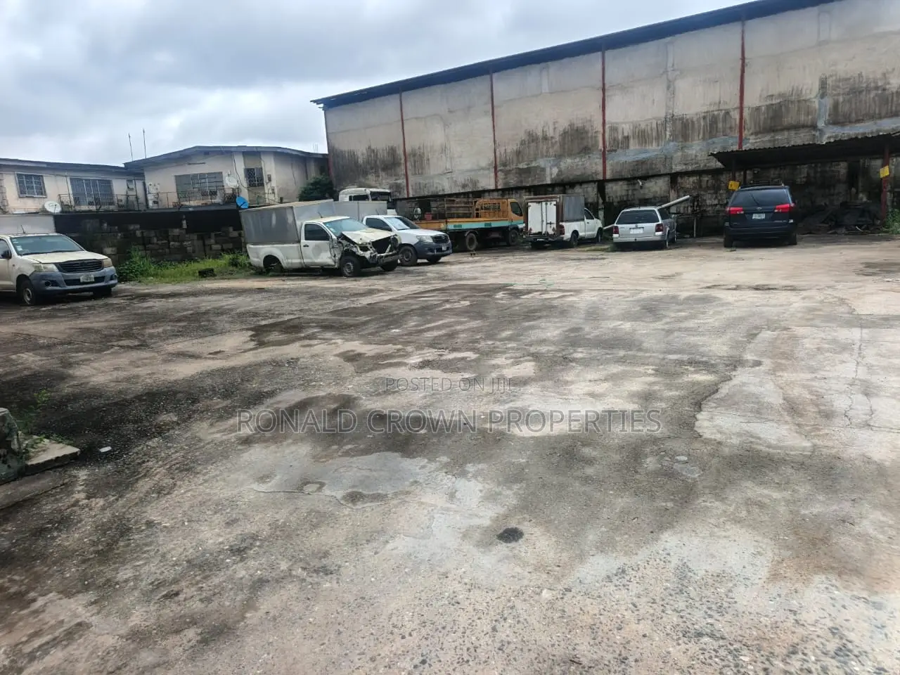 2 Bay Warehouse Sited on 7199sqm of Land Available for Sale at Isolo in Iyana Isolo