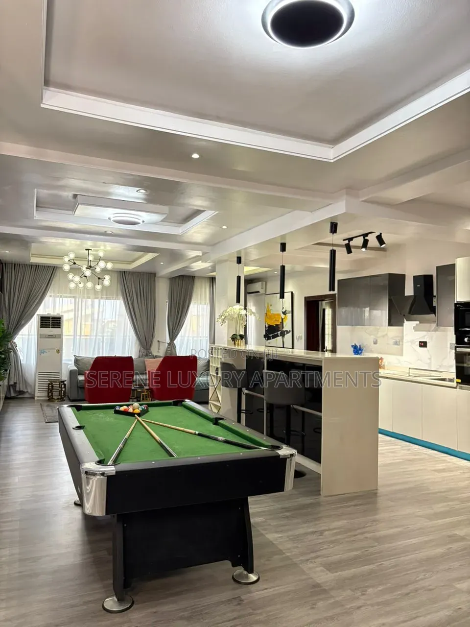 Spacious and Luxury 2bedroom Apartment With PS5 and Snooker Board in Lekki Phase 1