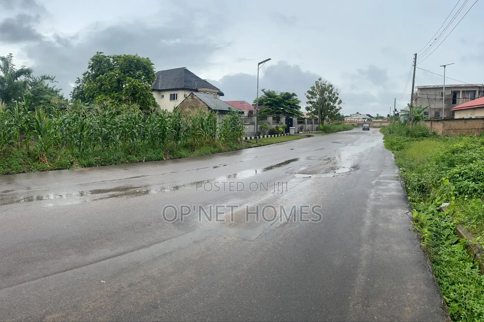 2 Plots of Land Facing a Tarred Road Is Available in Akure
