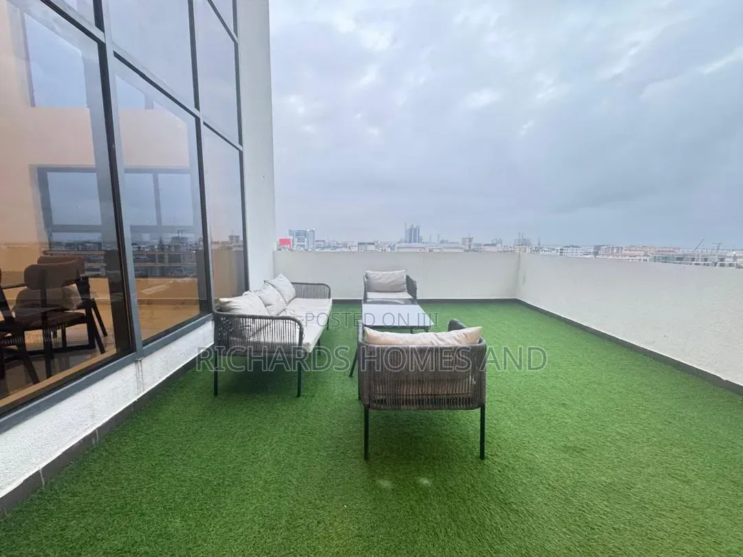 Furnished 4bdrm Penthouse in Iconic Towers, Victoria Island Extension in Victoria Island Extension