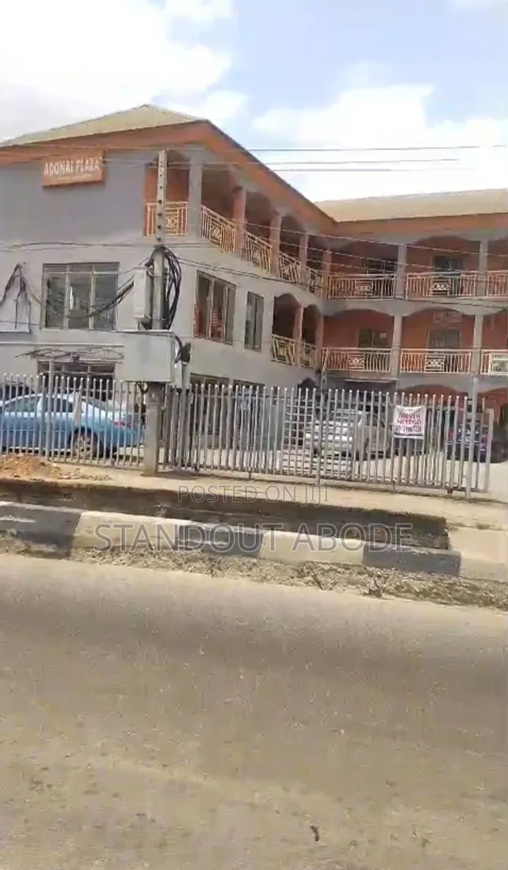Almost New Modern Shopping Complex on 2 Plots Urgently for Sale Ikotun in Governors Road