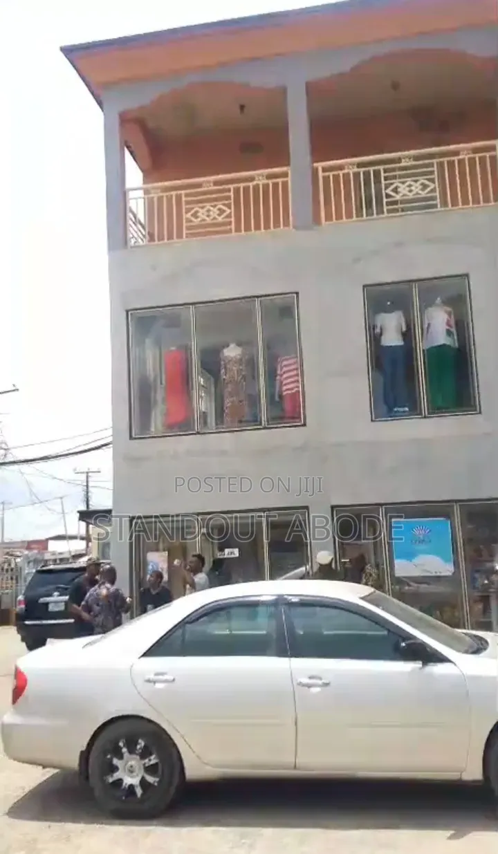 Almost New Modern Shopping Complex on 2 Plots Urgently for Sale Ikotun in Governors Road