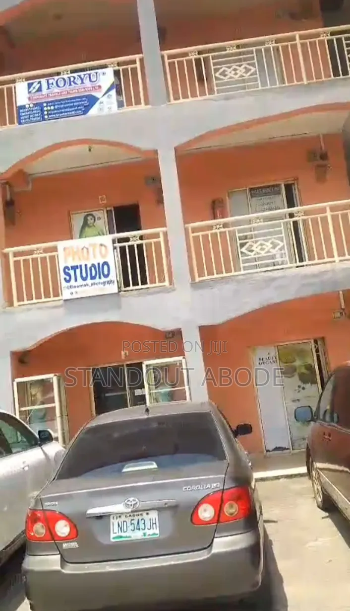 Almost New Modern Shopping Complex on 2 Plots Urgently for Sale Ikotun in Governors Road