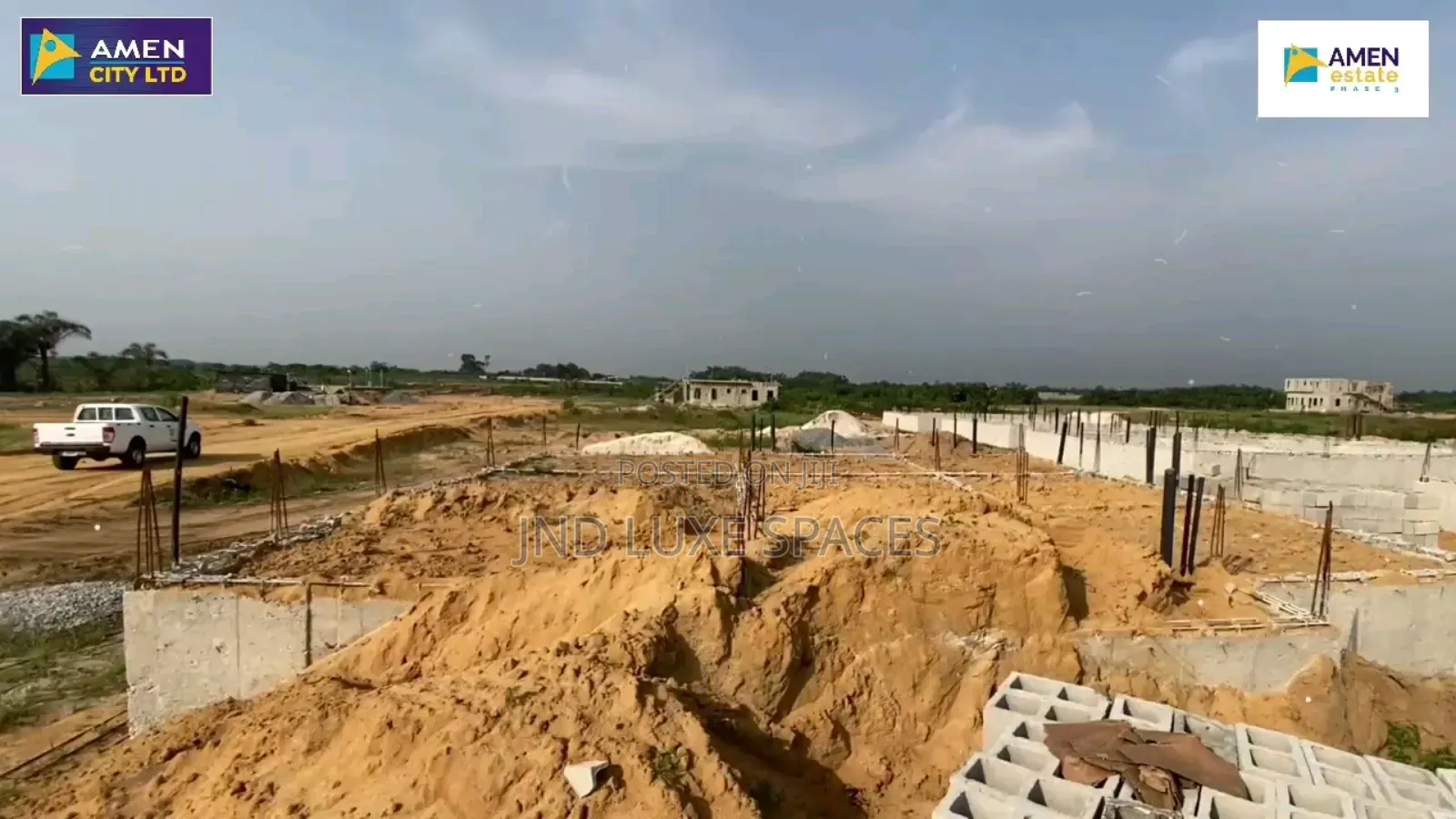 Carcass on 500sqm of Land Available at Amen Estate Phase 3 in Lekki Expressway