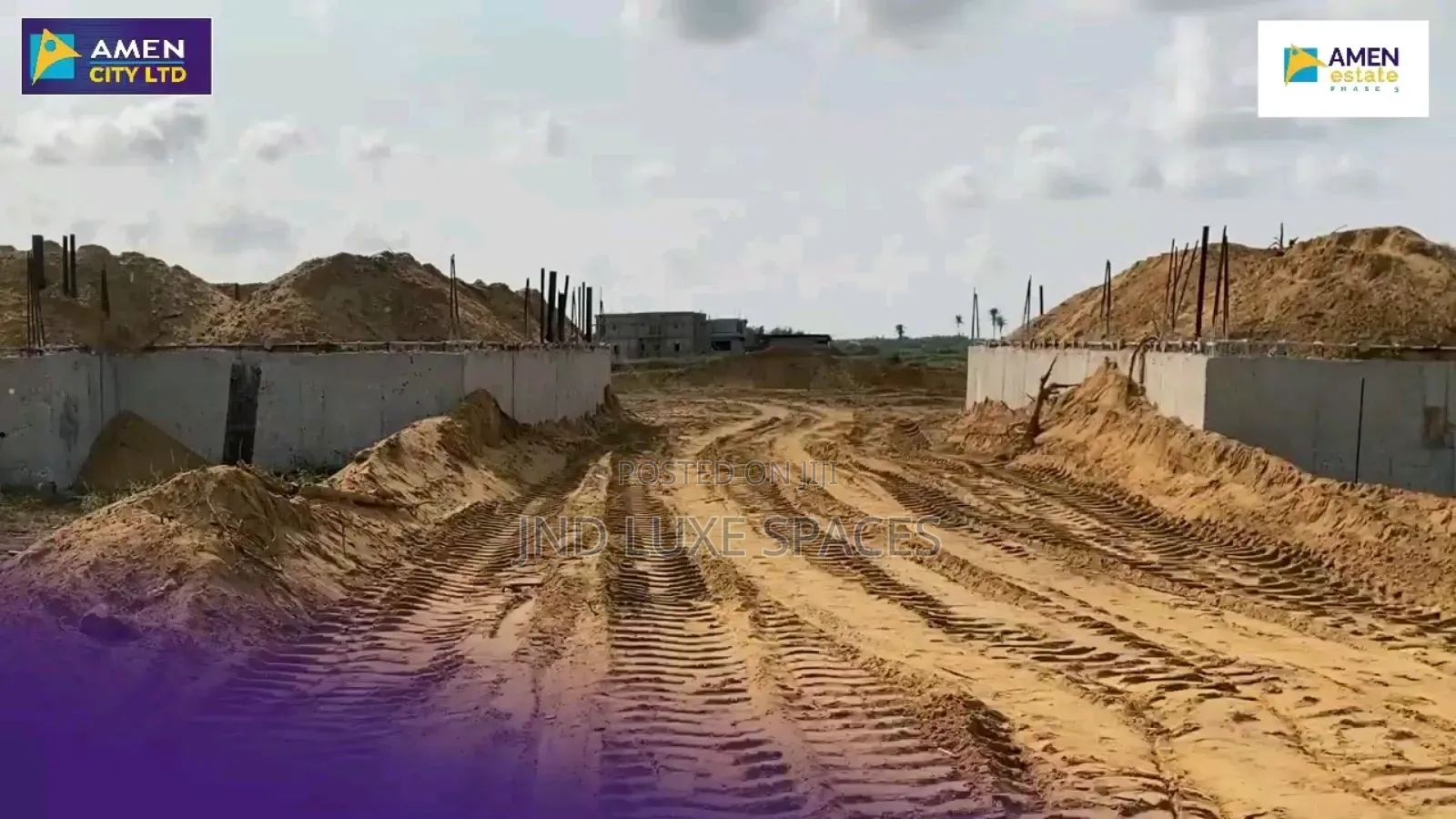 Carcass on 500sqm of Land Available at Amen Estate Phase 3 in Lekki Expressway