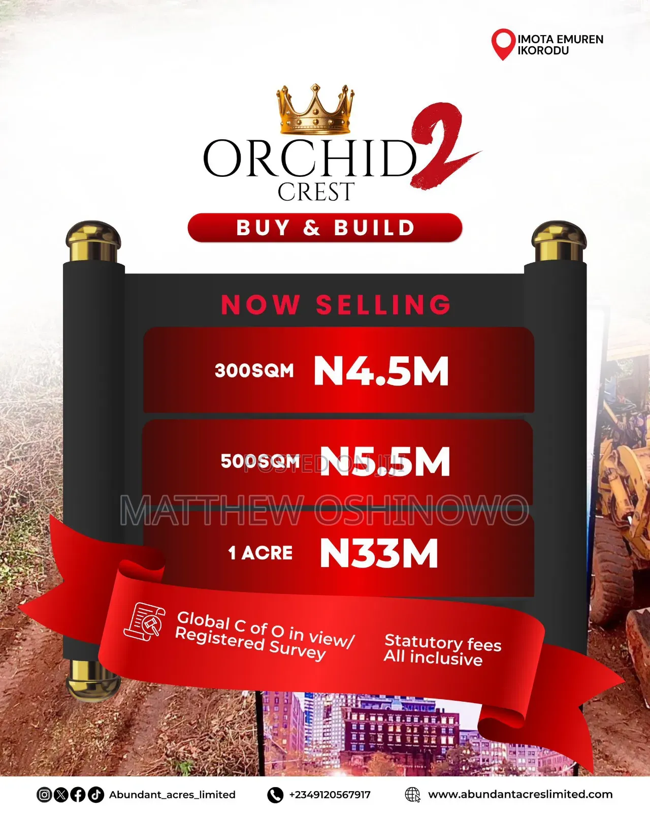 Oil Land Gold in Odeda
