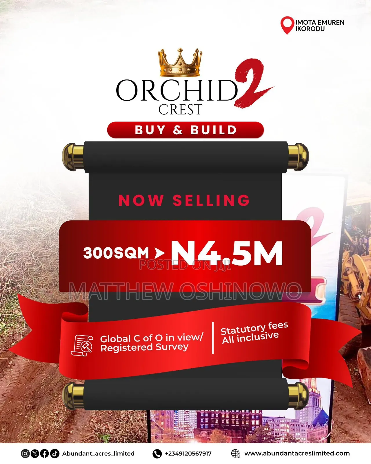 Oil Land Gold in Odeda