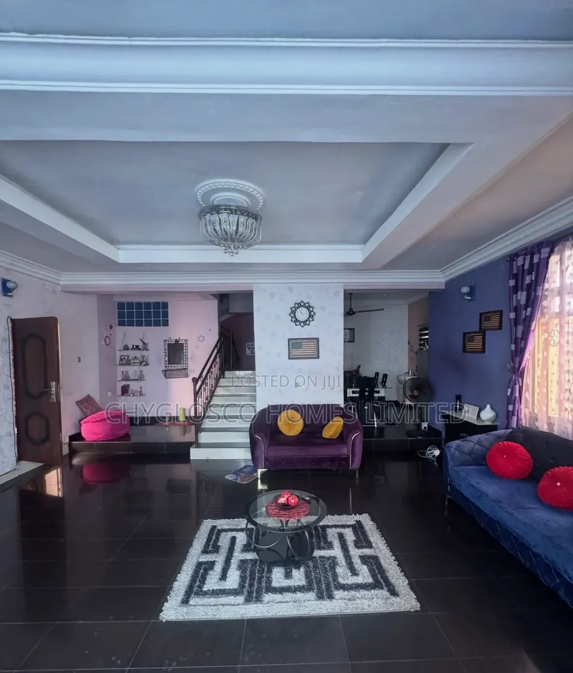 Furnished 6bdrm Duplex in Rumuehinwo Estate, New Layout for sale in New Layout