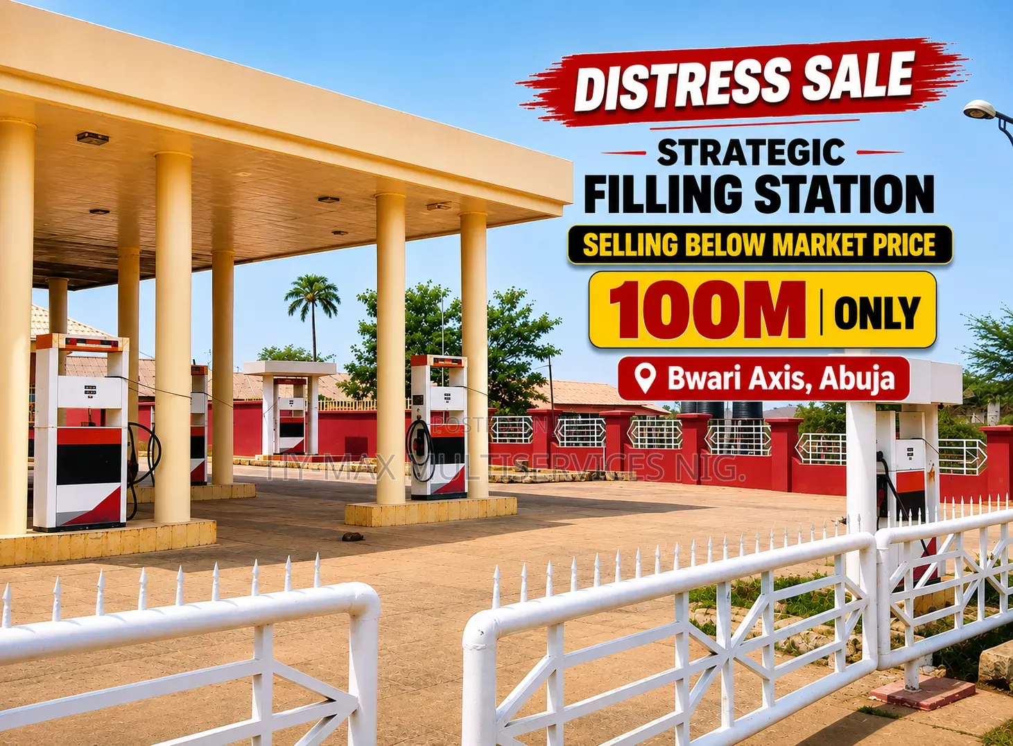 Affordable Supper Strategic Filling Station for Sale in Bwari, Abuja in Bwari
