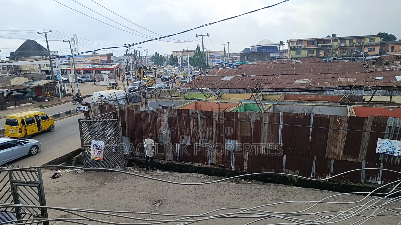 Half Plot of Land on a Tarred Road Good for Commercial Purposes And in Ipaja / Ipaja