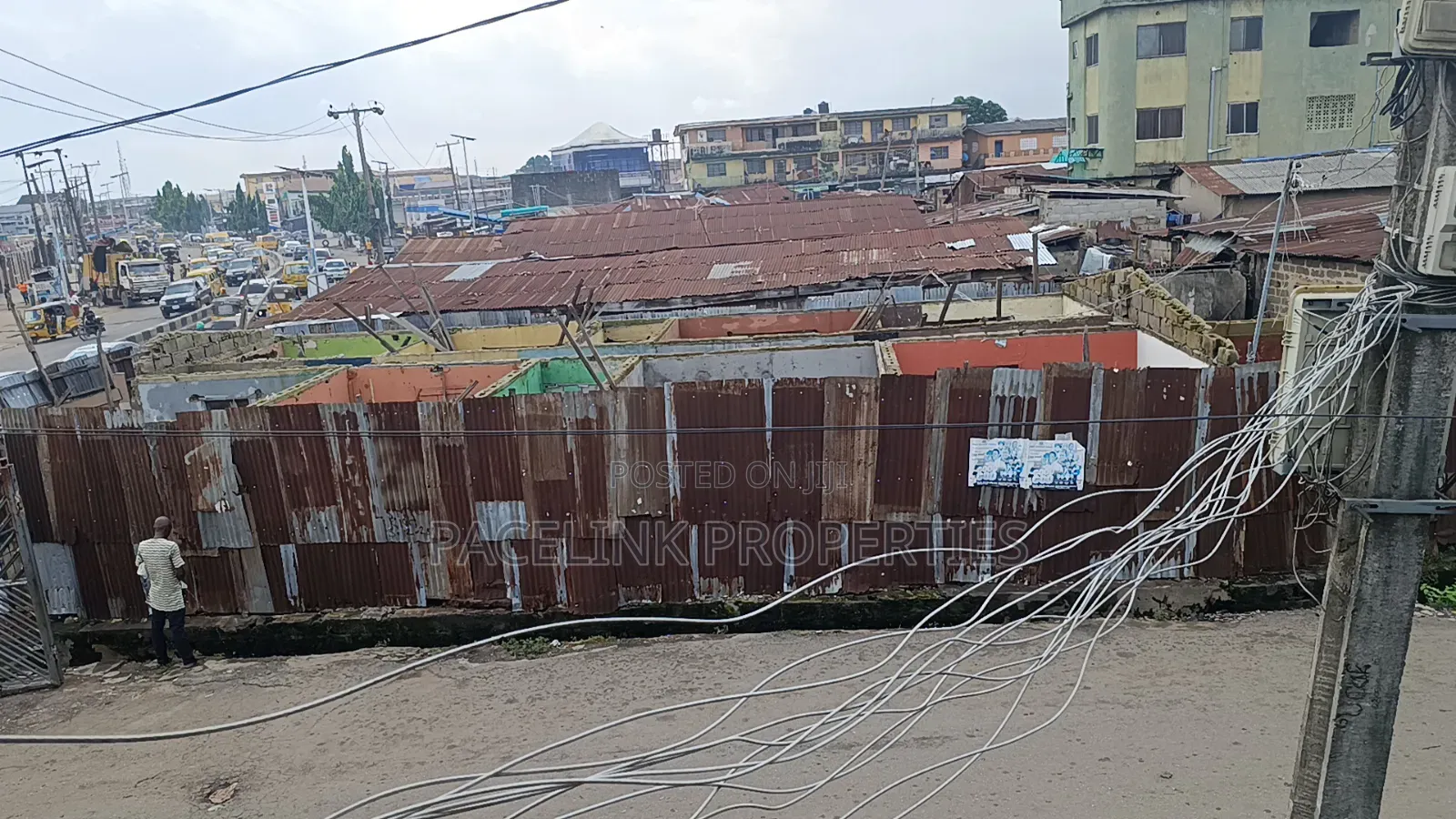 Half Plot of Land on a Tarred Road Good for Commercial Purposes And in Ipaja / Ipaja