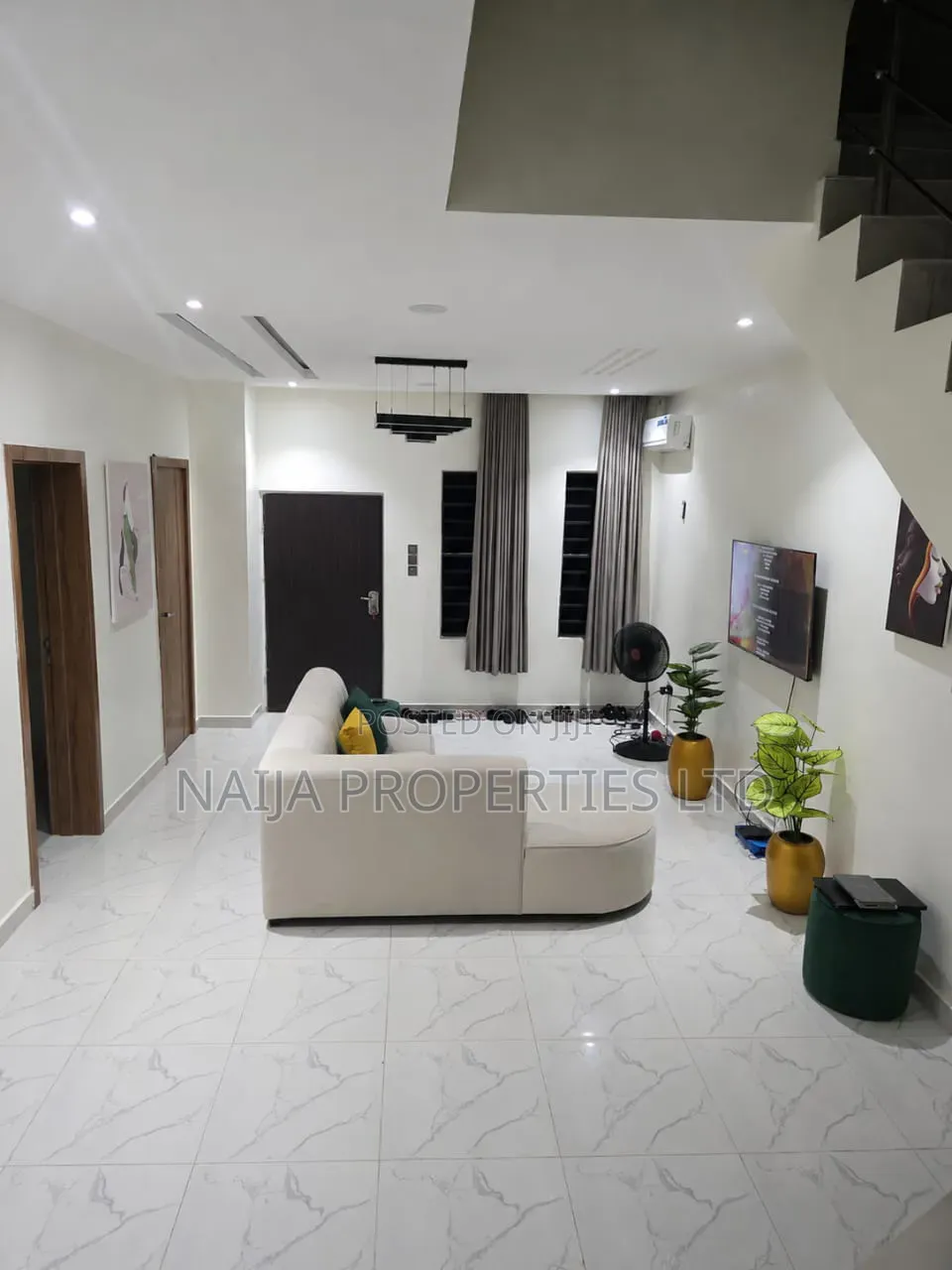 Furnished 2bdrm Townhouse / Terrace in Blenco, Sangotedo for rent in Sangotedo