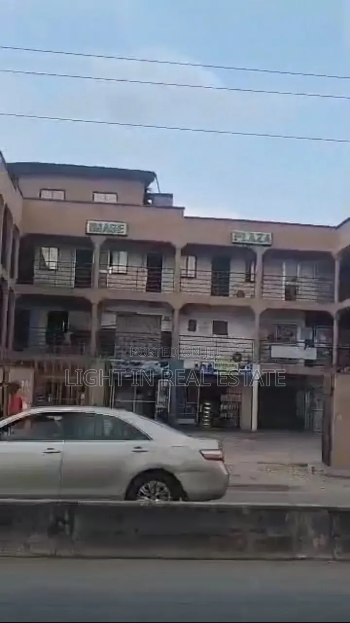 Shopping Plaza on 2plots of Land Directly on Iju Road Ogba Lagos State in Iju