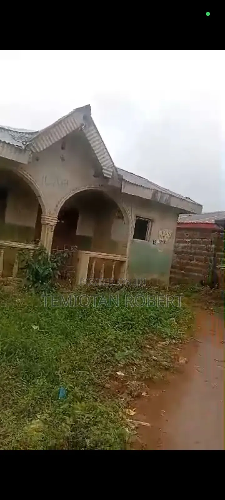 2 Bedroom Flat on Half Plot of Land at Canaanland Fully Developed Area in Ado-Odo/Ota