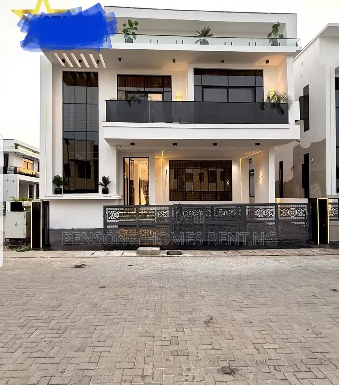 5bdrm Duplex in Chevron for rent in Chevron