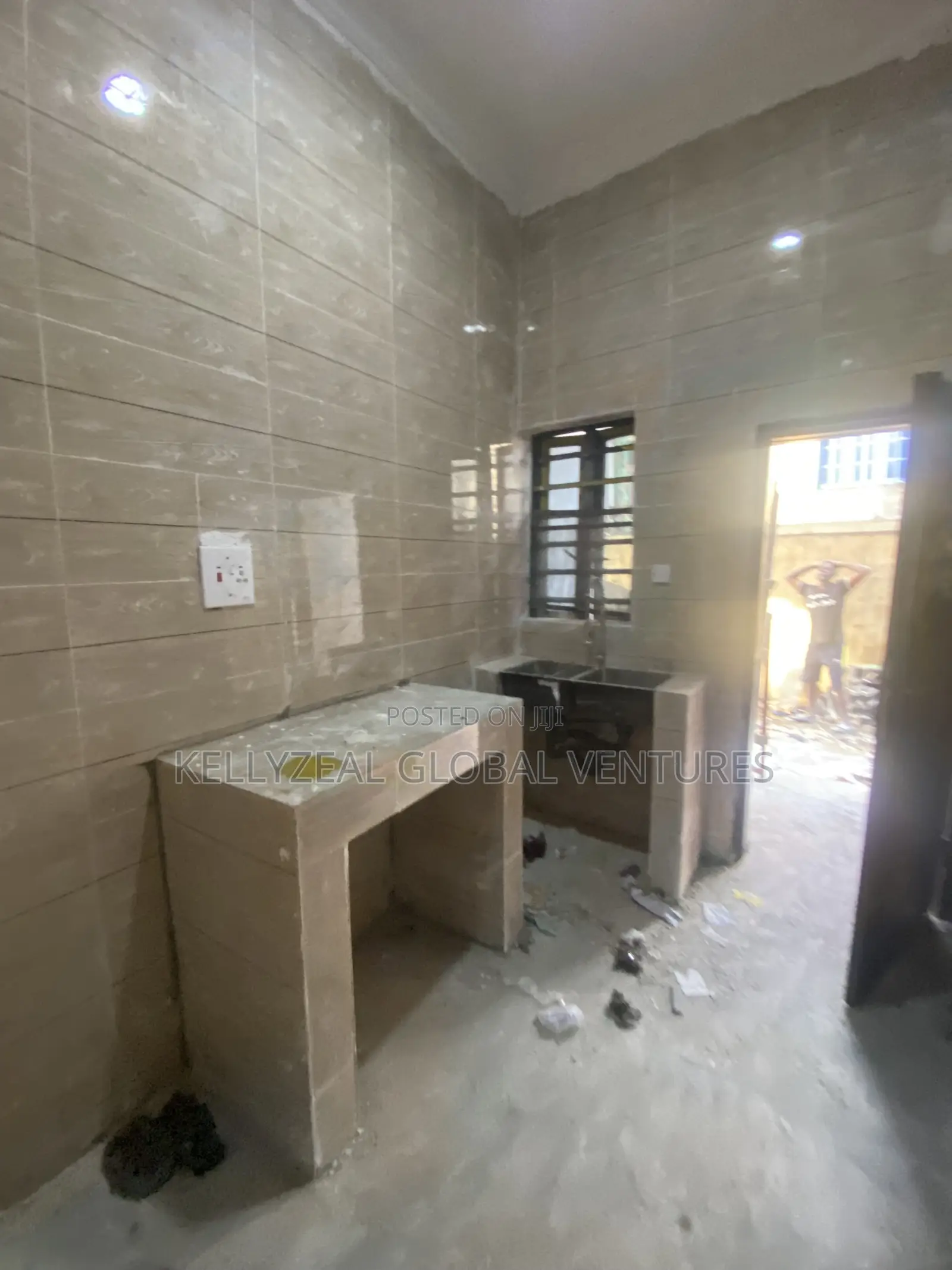 Mini Flat in Liberty Estate, Ago Palace for rent in Ago Palace