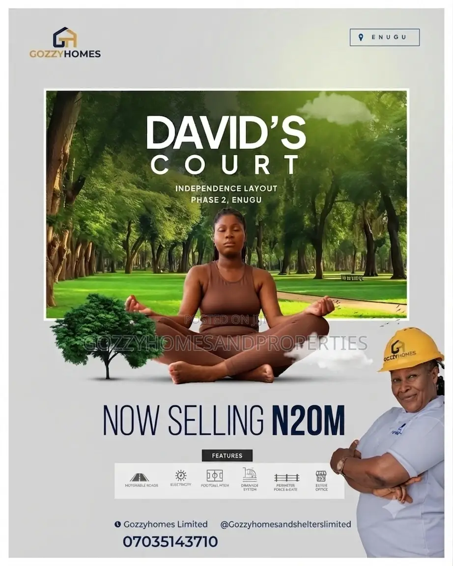 Gozzy Home Present Oakland Estate at Independence Layout Phase Enugu in Enugu State