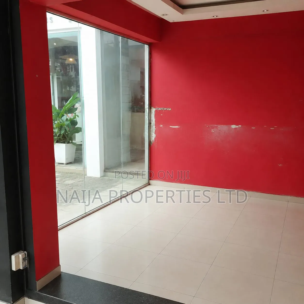 44sqm Ground Floor Shop Space Directly on Fola Osibo, Lekki Phase 1 in Lekki Phase 1
