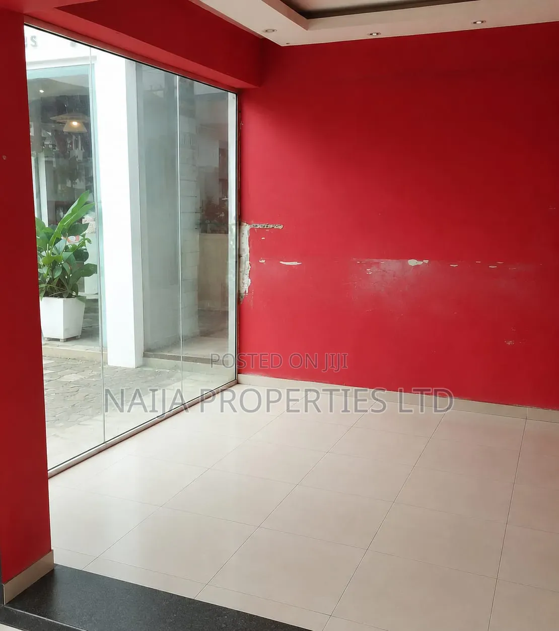 44sqm Ground Floor Shop Space Directly on Fola Osibo, Lekki Phase 1 in Lekki Phase 1