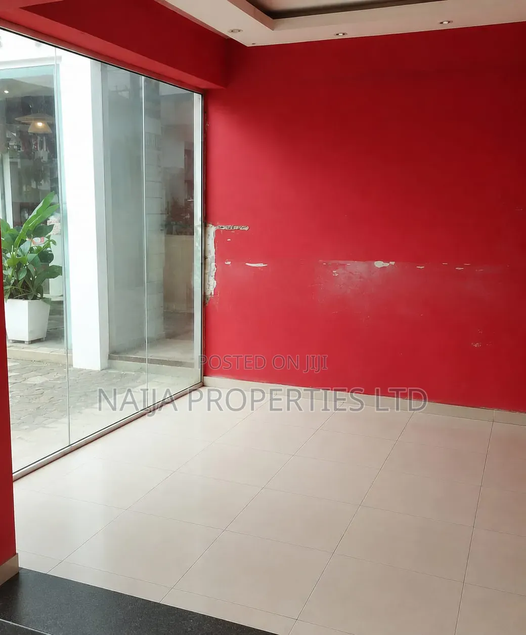 44sqm Ground Floor Shop Space Directly on Fola Osibo, Lekki Phase 1 in Lekki Phase 1