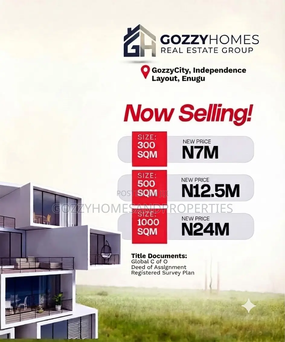 Gozzyhomes Introduce River Banks Estate to Nigeria in Enugu State