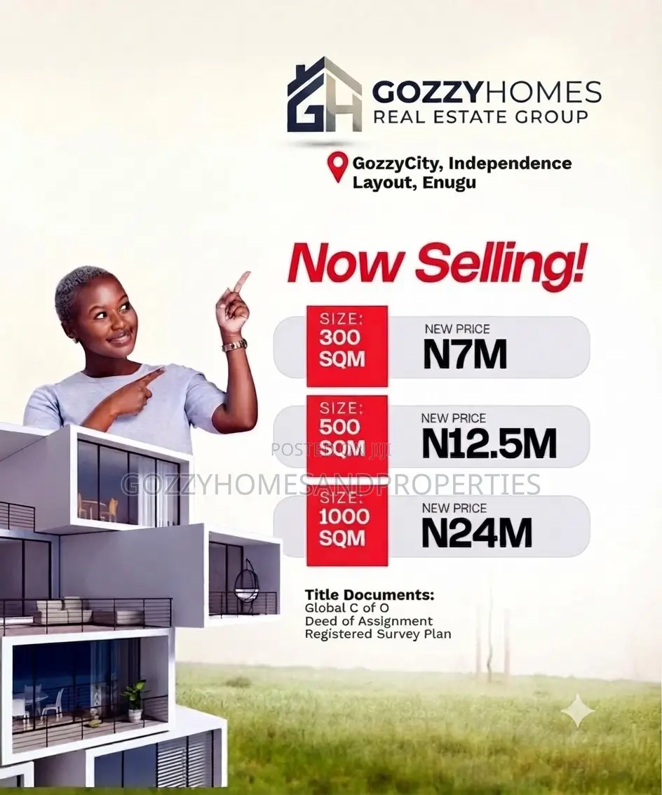 Gozzyhomes Introduce River Banks Estate to Nigeria in Enugu State