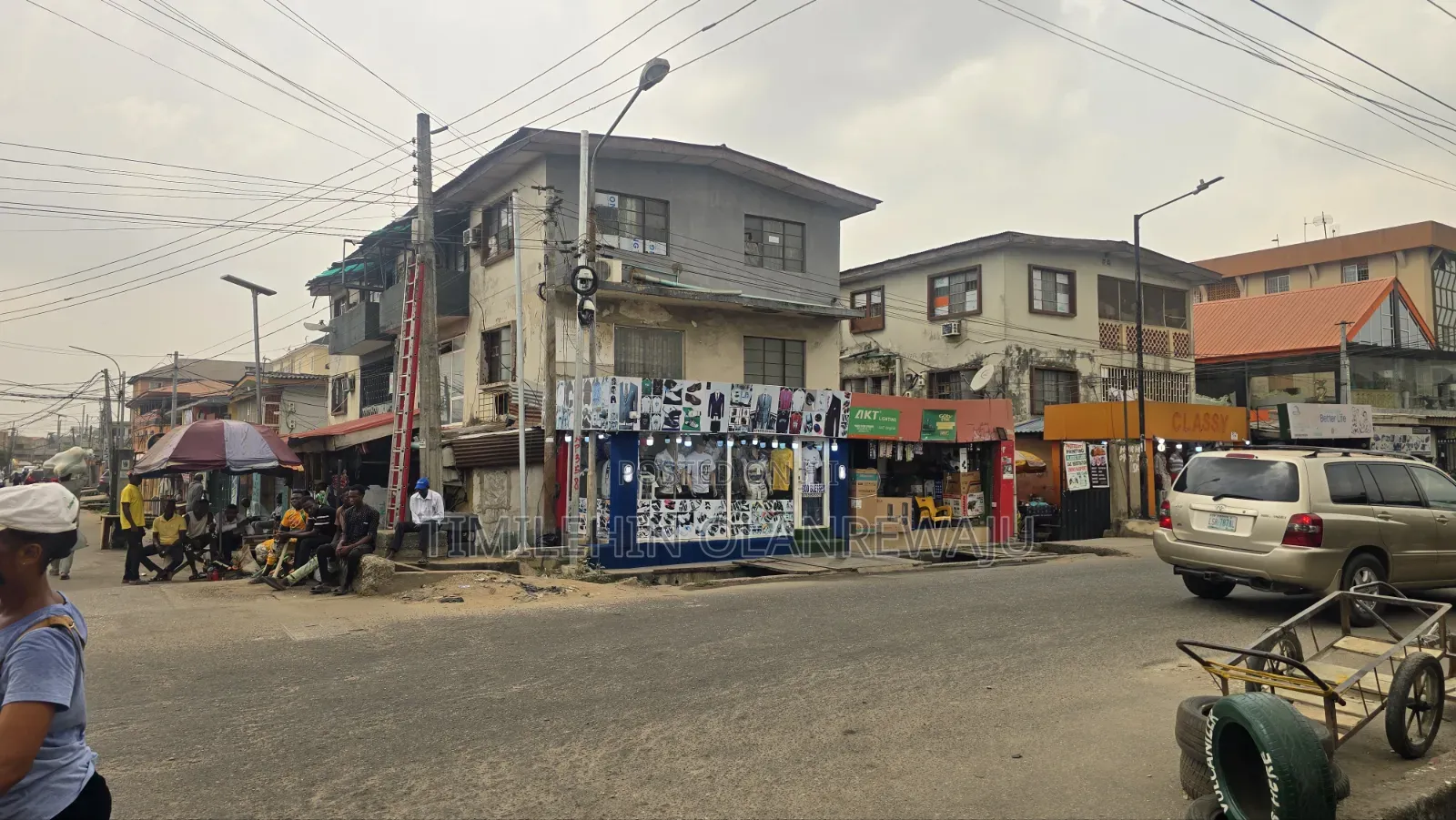 2 Plots of Land With Twin Duplex at Toyin Street Ikeja Lagos in Toyin Street
