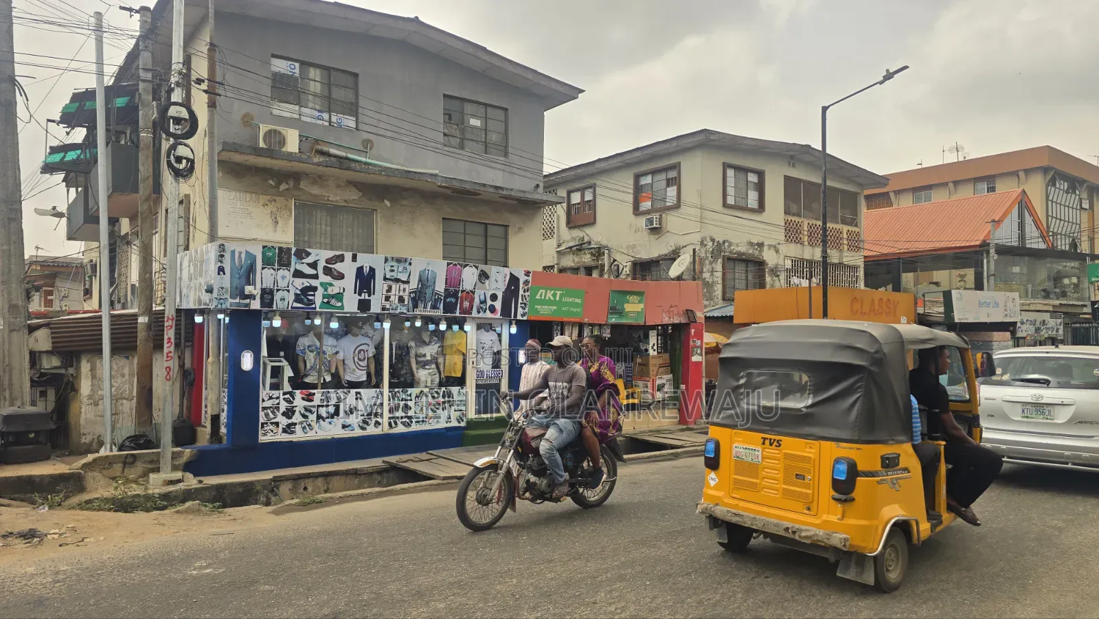 2 Plots of Land With Twin Duplex at Toyin Street Ikeja Lagos in Toyin Street
