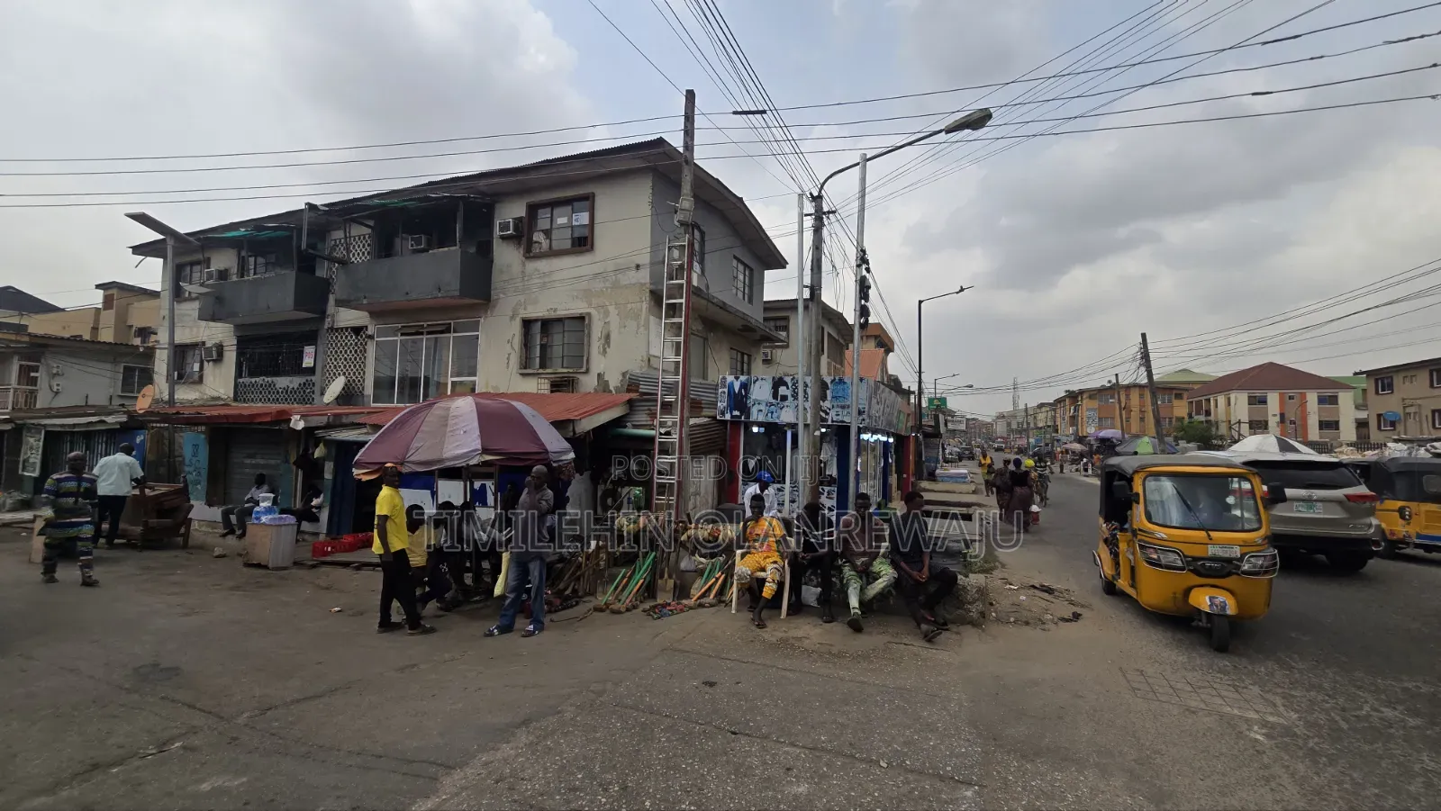 2 Plots of Land With Twin Duplex at Toyin Street Ikeja Lagos in Toyin Street