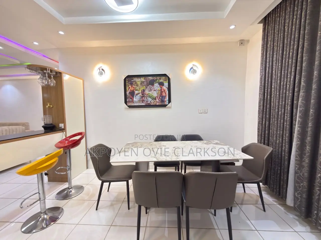 Furnished 3bdrm Apartment in Wuye for rent in Wuye