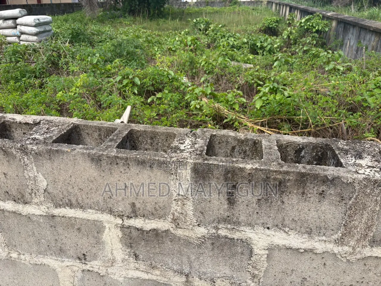 For Lease 20 Plot of Land Fence Along Lekki Epe Express Way in Eleko