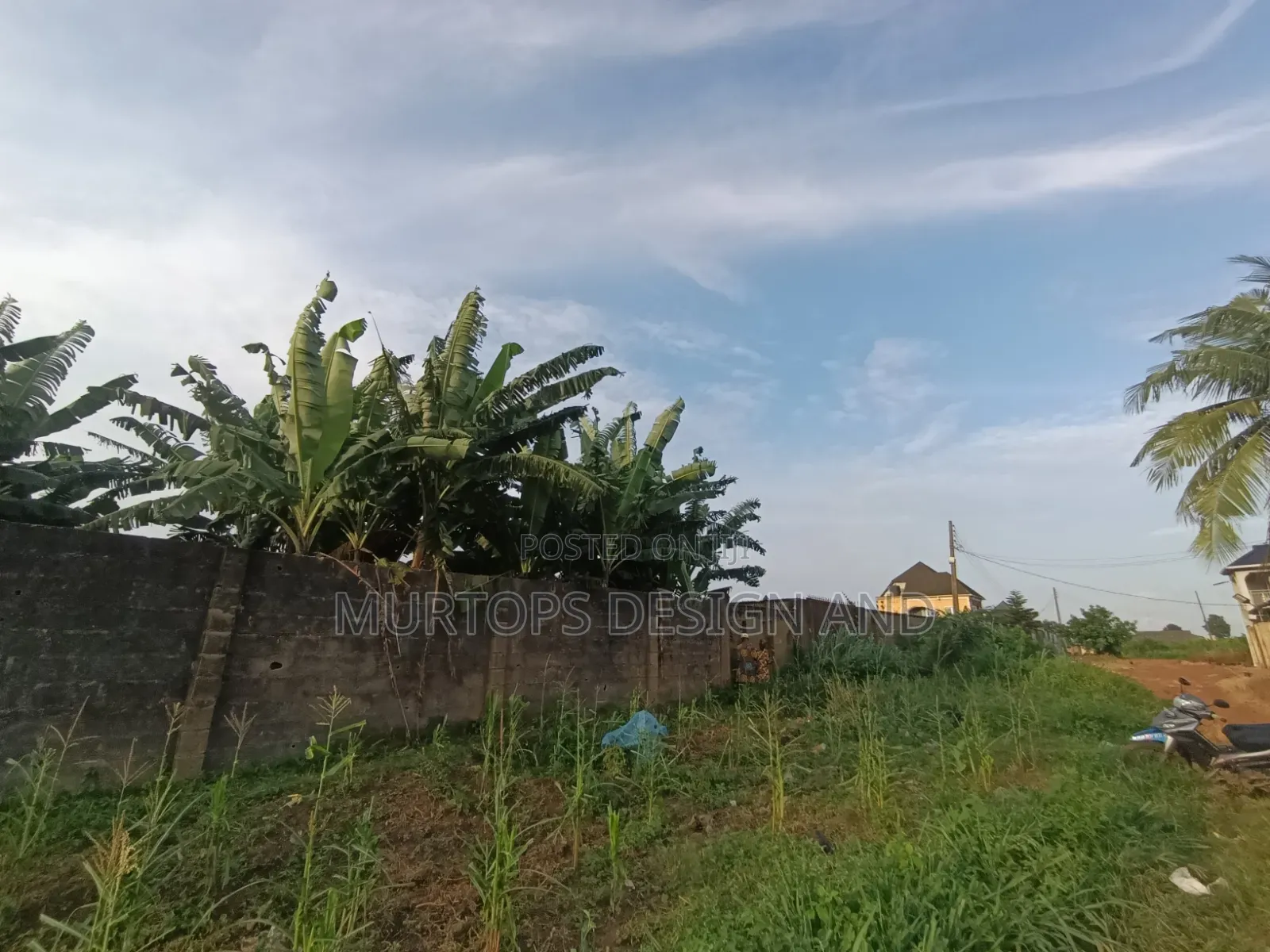 A Table Dry Land Fenced Gated in a Serene Environment We Good Title in Ita Oluwo