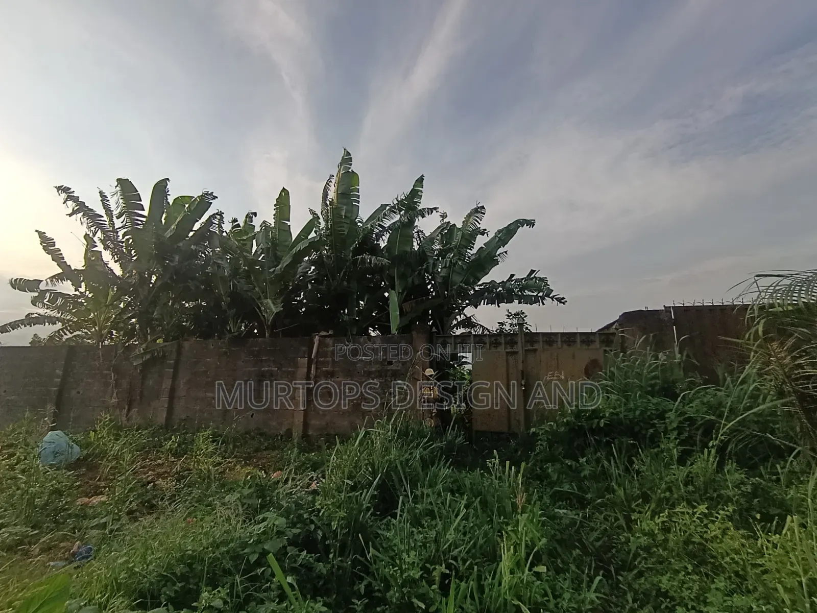 A Table Dry Land Fenced Gated in a Serene Environment We Good Title in Ita Oluwo