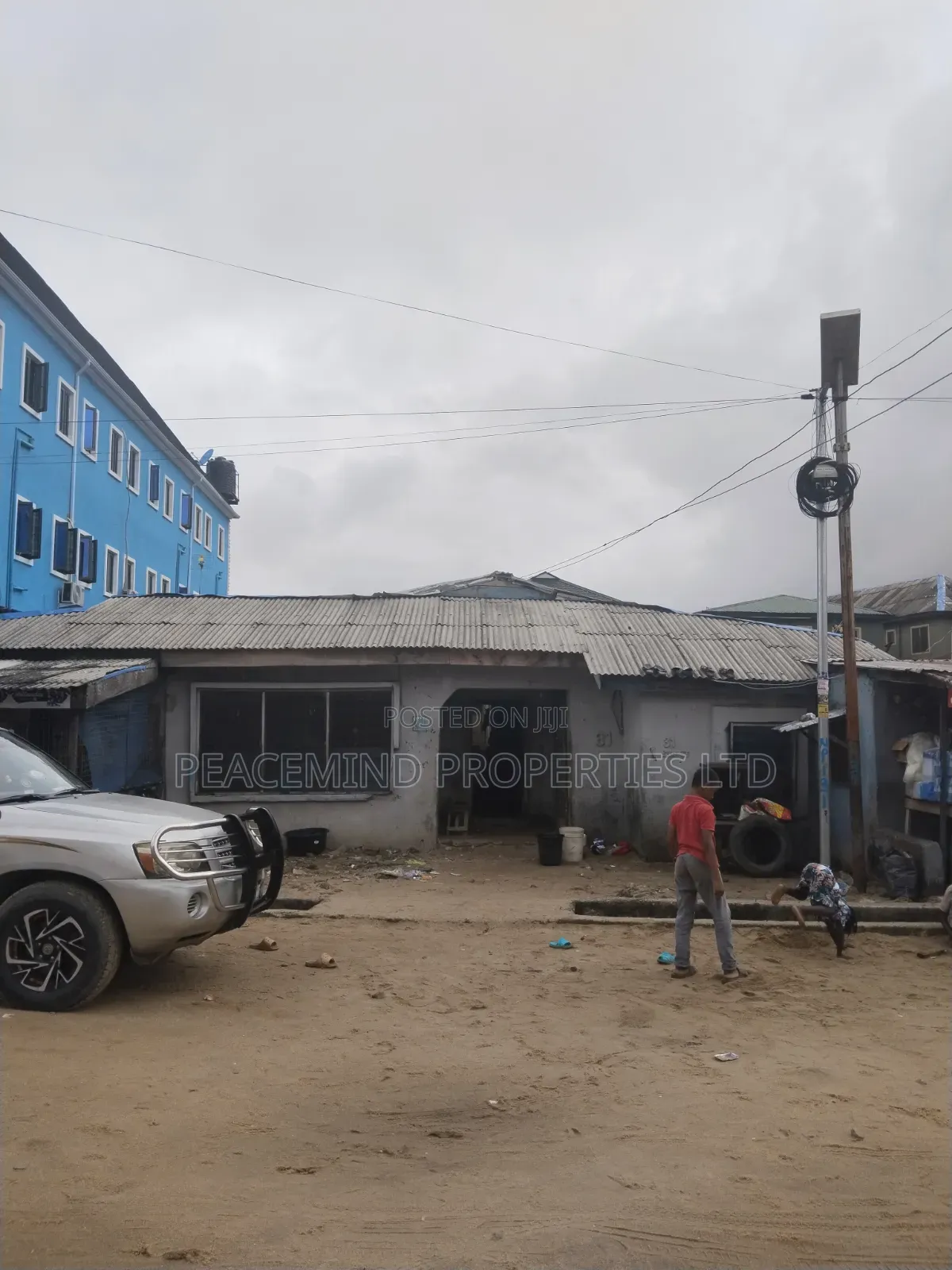 Plot of Land With Bungalow of 24 Rooms in Surulere Lagos #160m in Itire