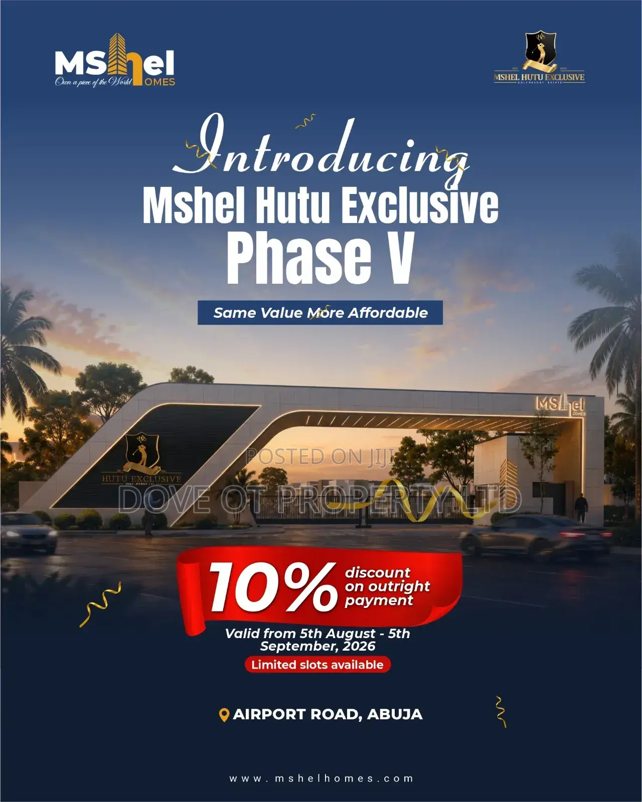 Plots of Land (Hutu Exclusive) in Lugbe District