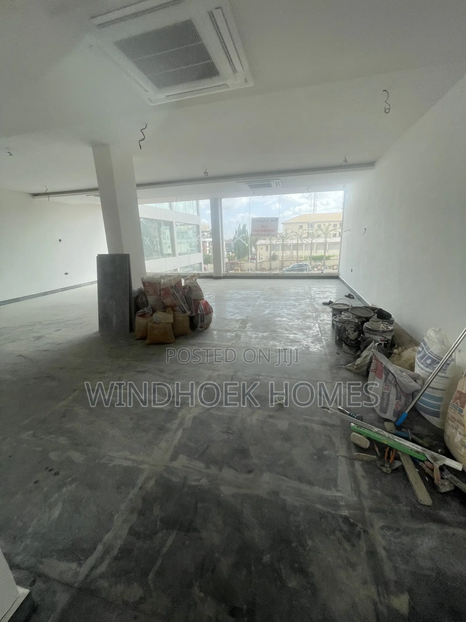 Brand New 80sqms on the 1st Floor With Two Toilets in Wuse 2